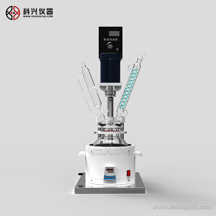 单层玻璃反应釜 单层玻璃反应釜